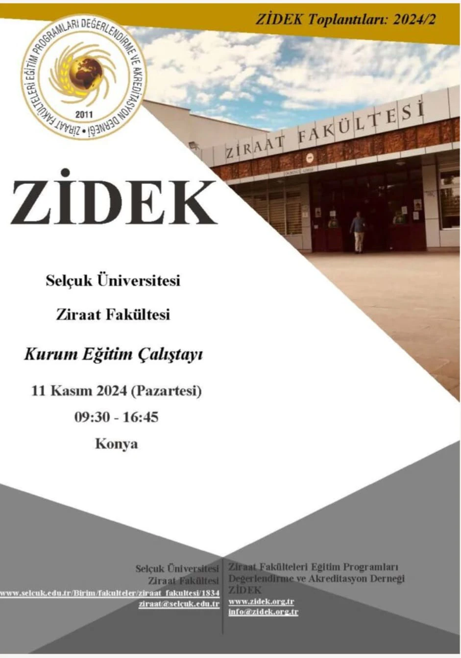 ZİDEK Kurum Eğitimi Çalıstayı